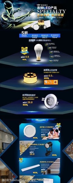 亮眼灯光 电灯店铺装修中的光影艺术与视觉体验